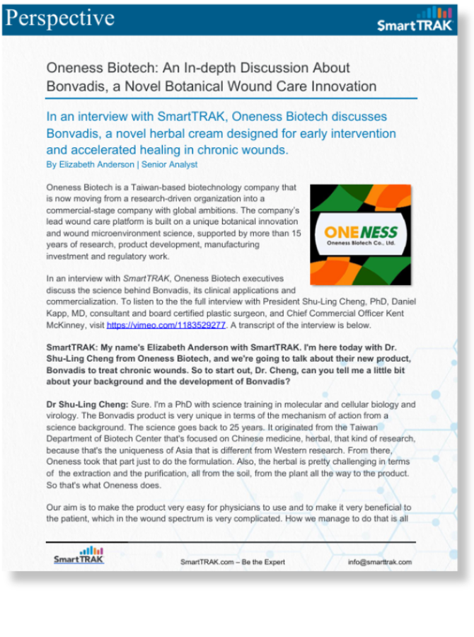 Oneness Biotech Preview